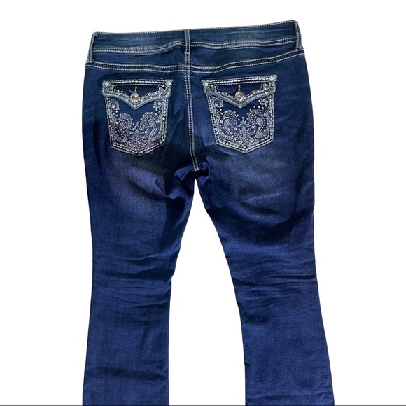Apt 9 Jeans size 12 with rhinestones - Picture 2 of 7